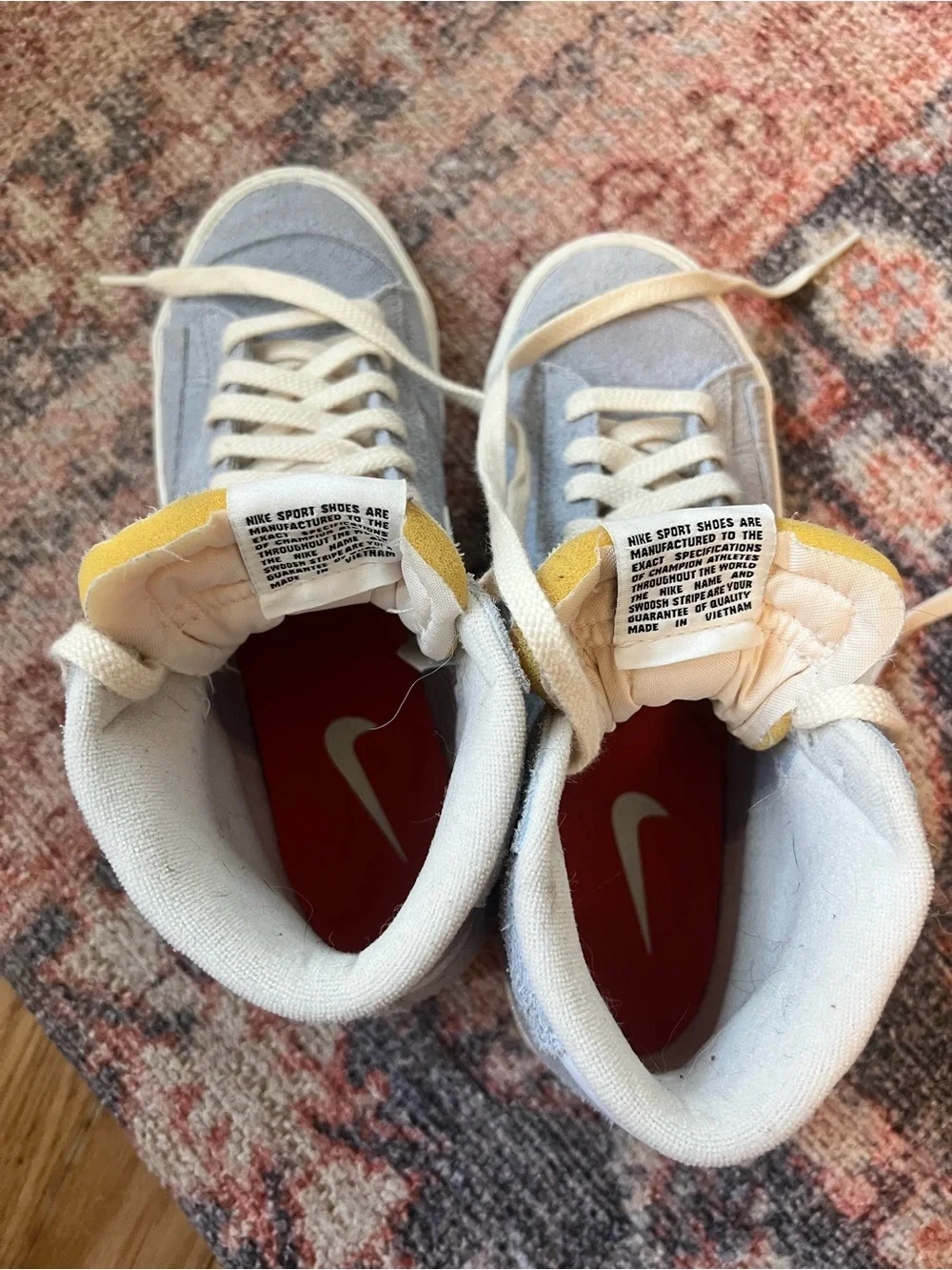 Women's Nike Blazer Mid '77 Vintage in Blue Whisper size W8